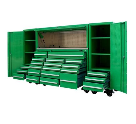 Meccanica Autoreparazione Strumenti Set Box Industrial Heavy Duty Tool Box con ruote e chiave di blocco