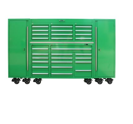 Meccanica Autoreparazione Strumenti Set Box Industrial Heavy Duty Tool Box con ruote e chiave di blocco