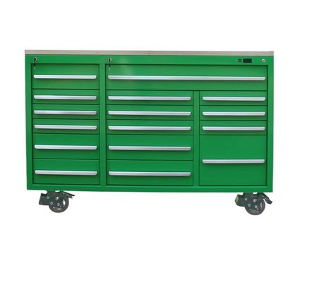 Kit per la riparazione di auto con carrozzina di garage e scatola in acciaio inossidabile