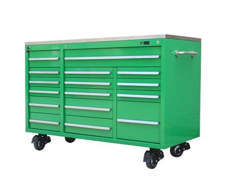 Kit per la riparazione di auto con carrozzina di garage e scatola in acciaio inossidabile