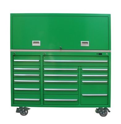 Kit per la riparazione di auto con carrozzina di garage e scatola in acciaio inossidabile