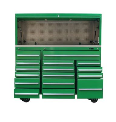 Kit per la riparazione di auto con carrozzina di garage e scatola in acciaio inossidabile