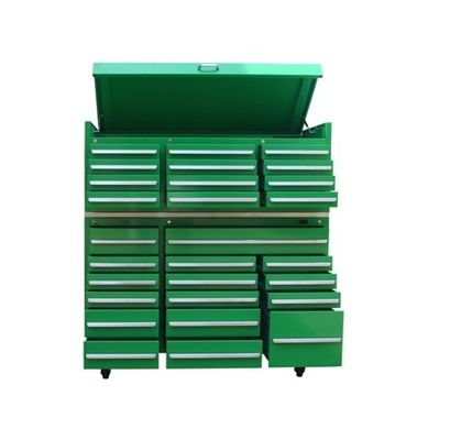 Kit per la riparazione di auto con carrozzina di garage e scatola in acciaio inossidabile