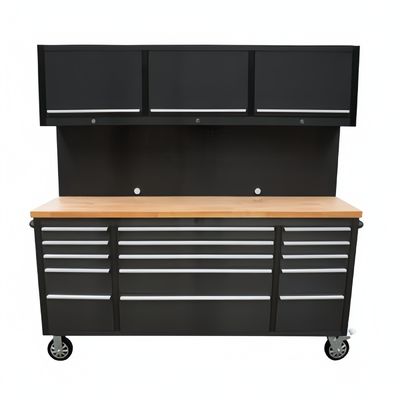 Convenient Lock Style Mechanical Tool Box con armadietto a rulli e set di estensioni per capelli V-Light